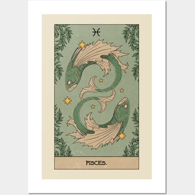 Pisces Wall Art by thiagocorrea